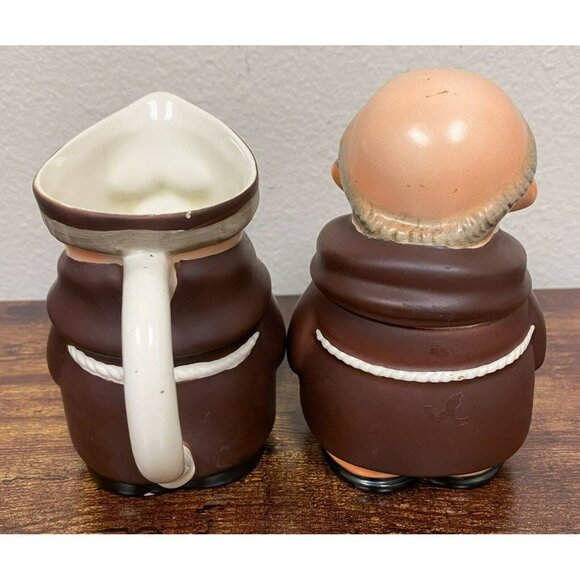 VTG‎ Estate Goebel Hummel Friar Tuck Monk Sugar Bowl, Creamer & Tray! 100 - Picture 5 of 7